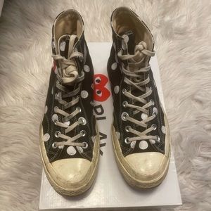 COPY - Comme des Garcon Play Black Converse